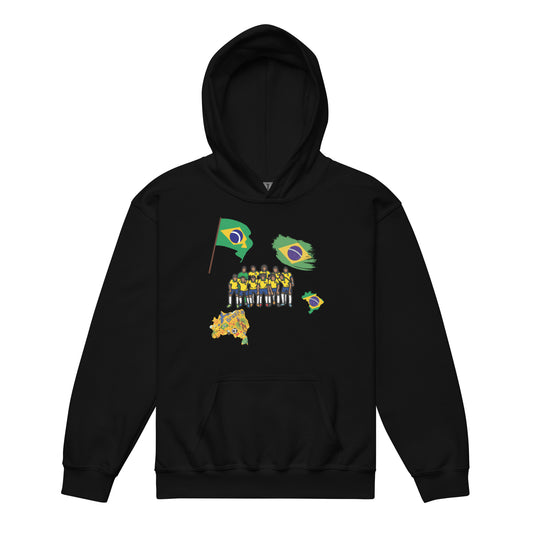 brazil fun hoodie