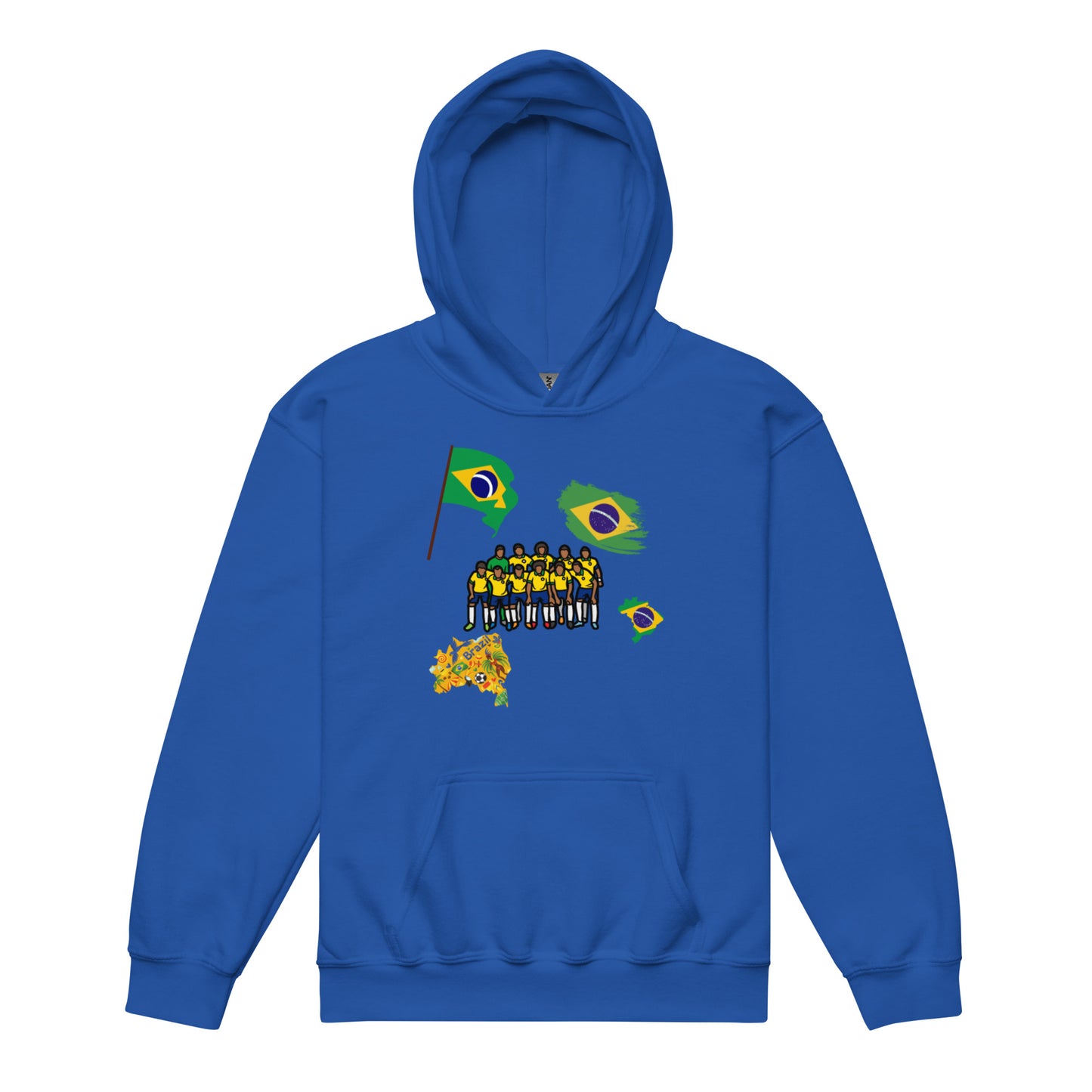 brazil fun hoodie